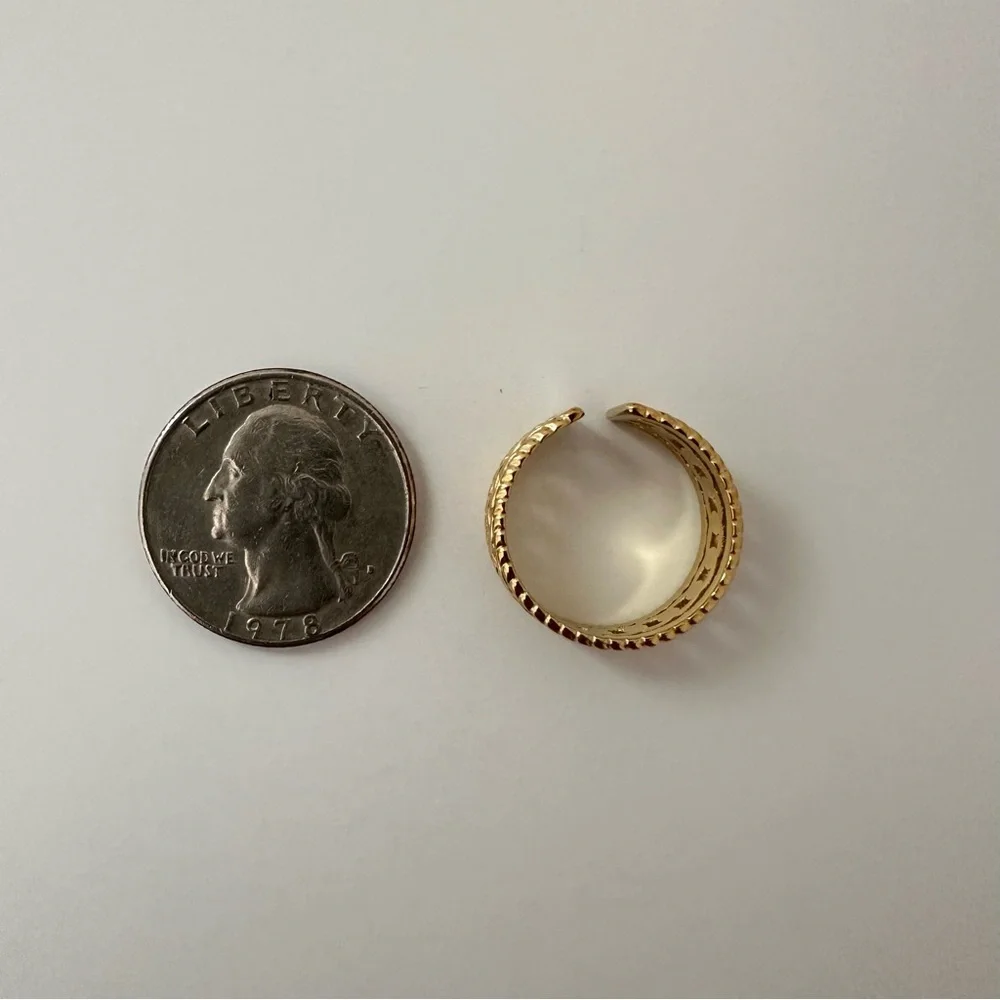 Gold Chain Design Ring‎